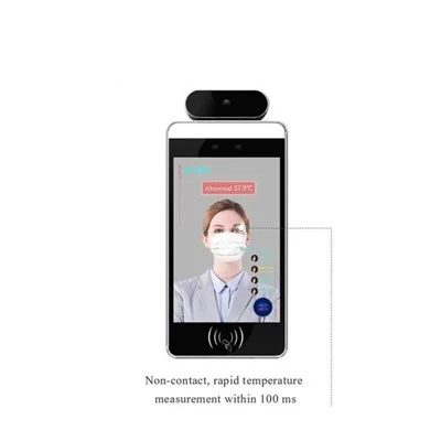 HSDTOUCH 8 colių AI veido aptikimo terminio vaizdo termometras įmonėms, traukinių stotyje, viešose vietose